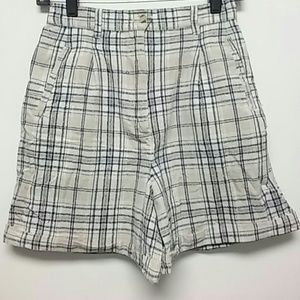 Silk Exchange Plaid Shorts